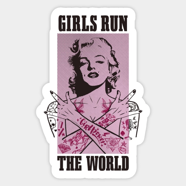 GRL PWR Sticker by RepubliRock